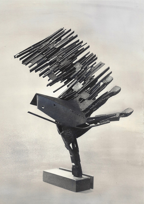 Metal sculpture Art Brenner