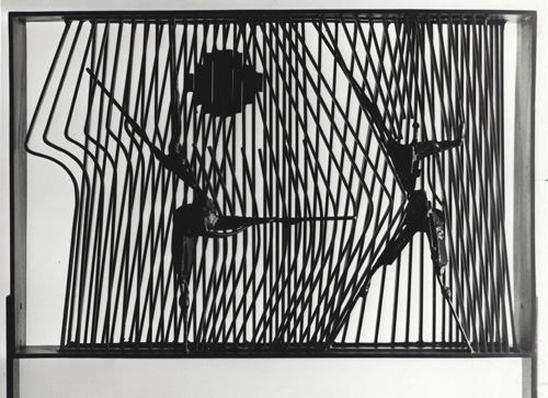 Metal sculpture Art Brenner