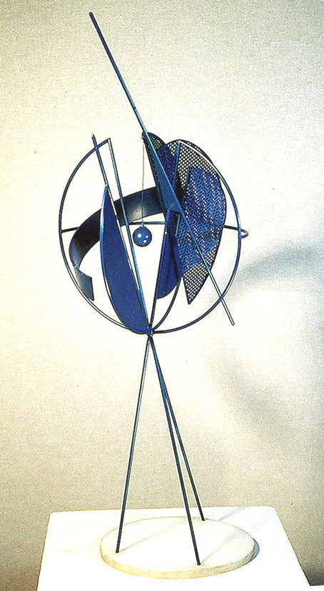 Metal sculpture Art Brenner - LIBERTY N°1